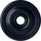 Ekena Millwork Bradford Ceiling Medallion (Canopies up to 4 3/8"), 18 1/8"OD x 3 3/4"ID x 1 1/8"P, Midnight Dream CM18BRMDF - alternate 1